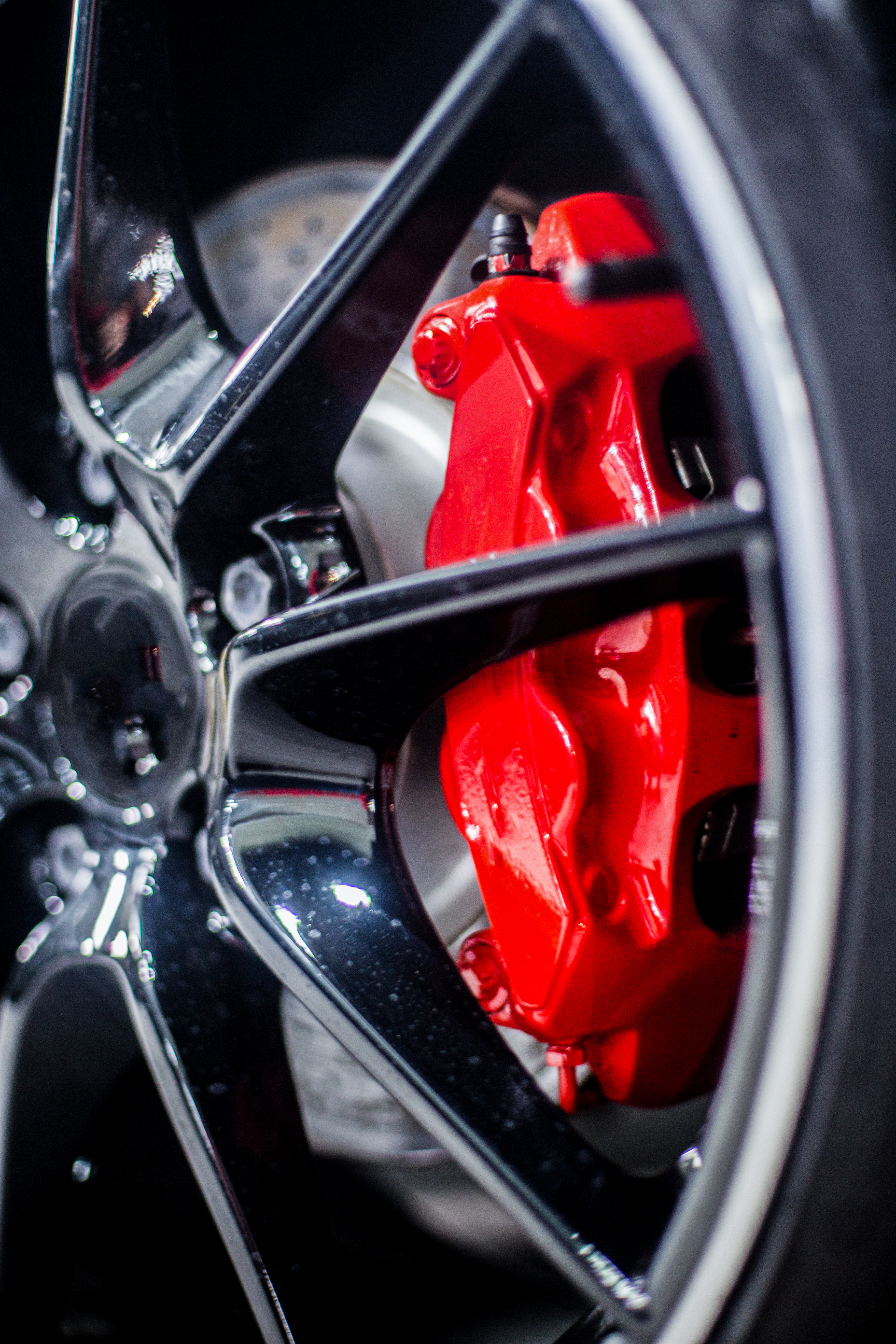 red-pads-pedal-wheel-car