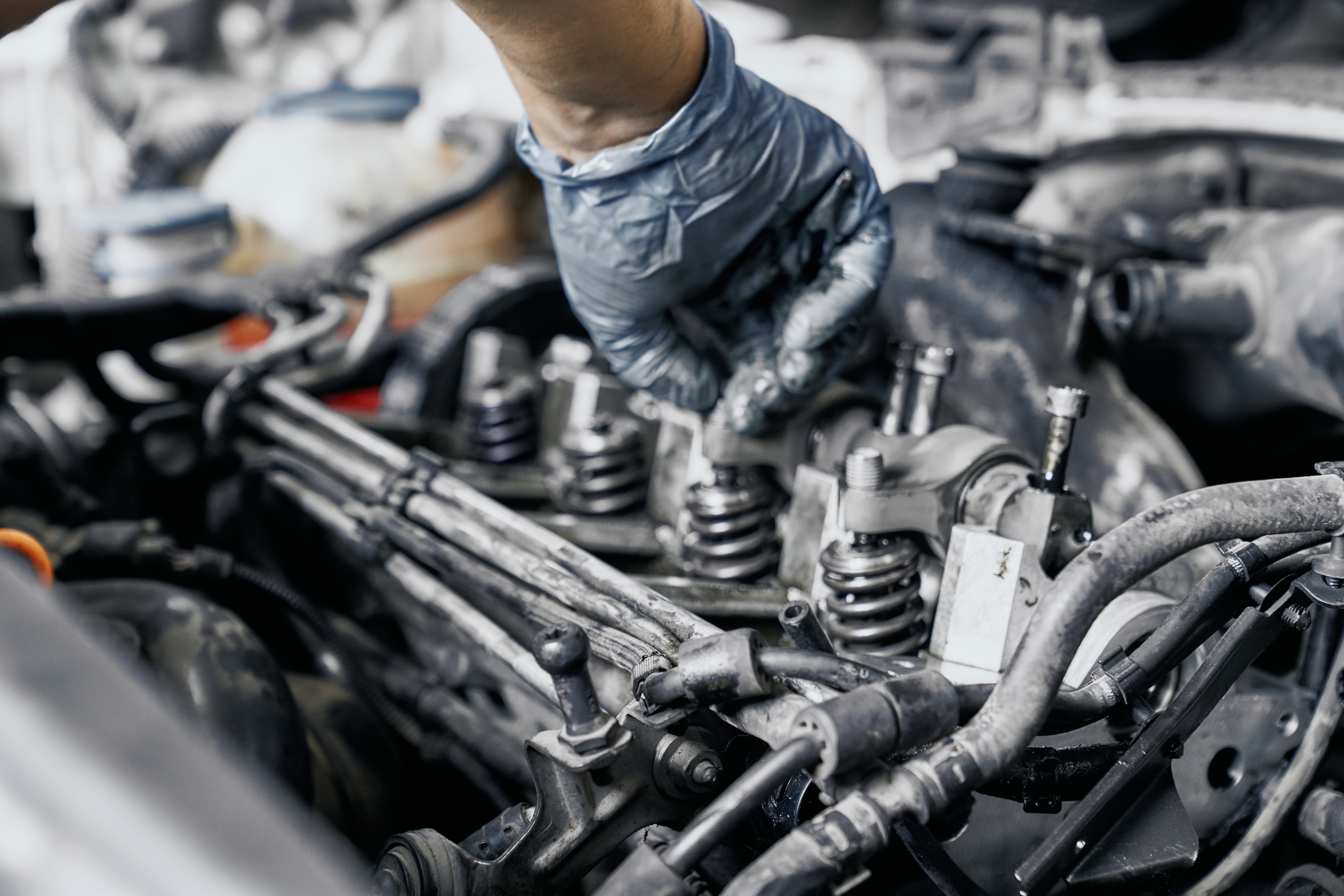 close-up-nozzles-diesel-engine-opened-bonnet